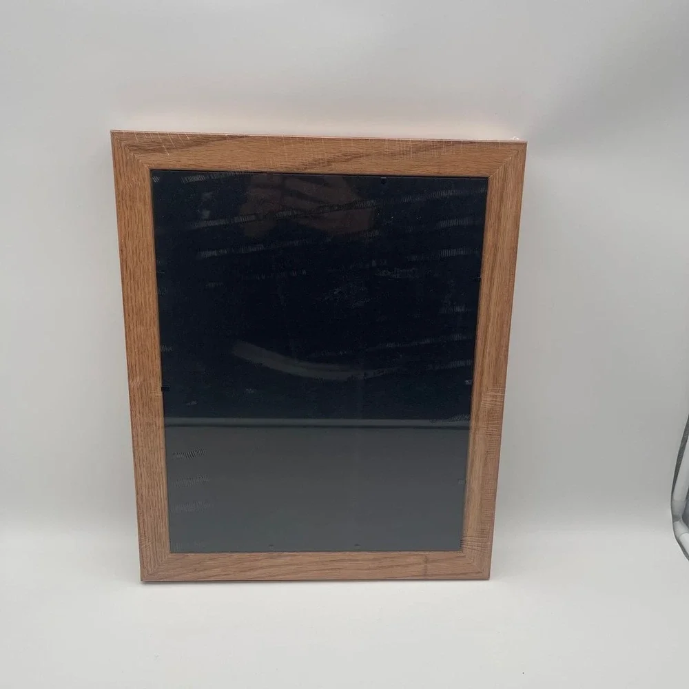 Old Town Solid Oak Collection 11x14 Picture Frame with Double Bevel Mats
